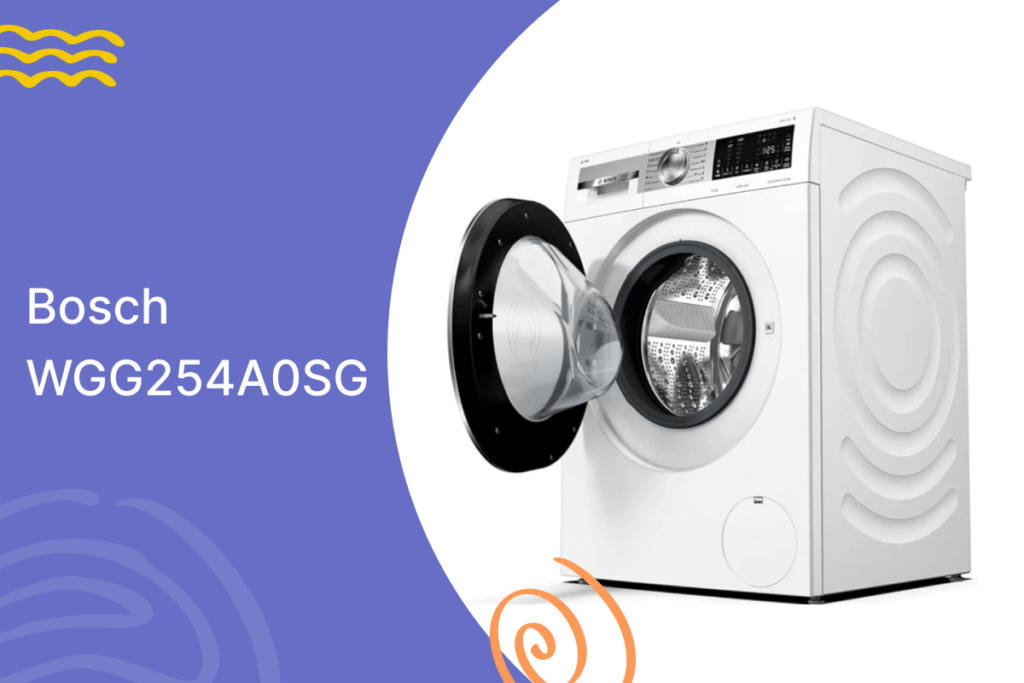 Thumbnail vendor washing machine bosch wgg254a0sg ti