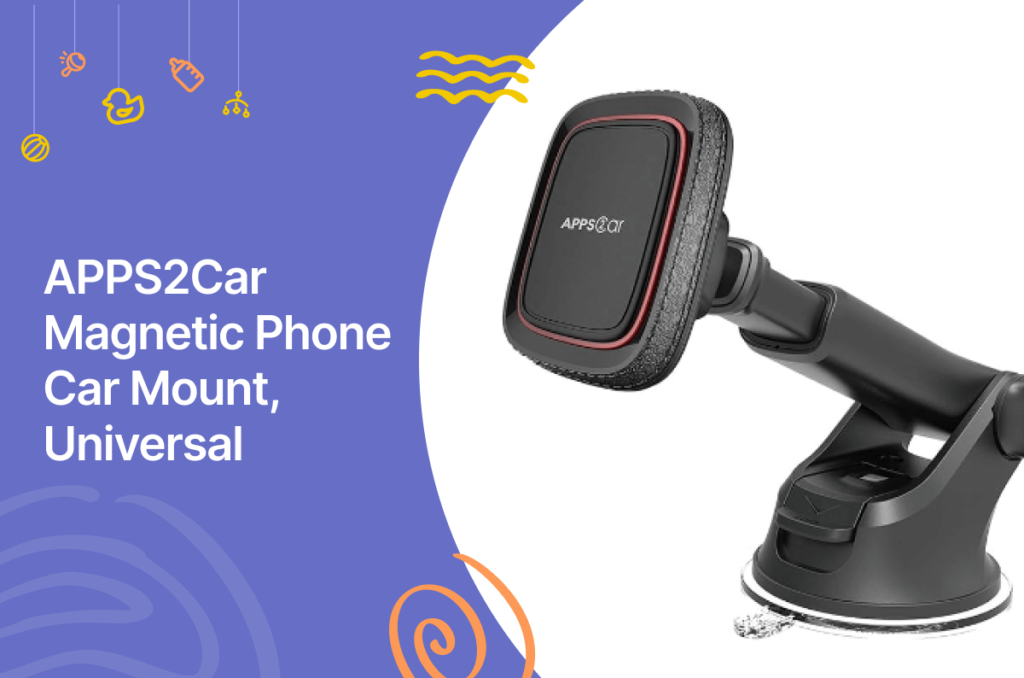 Apps2car magnetic phone car mount, universal