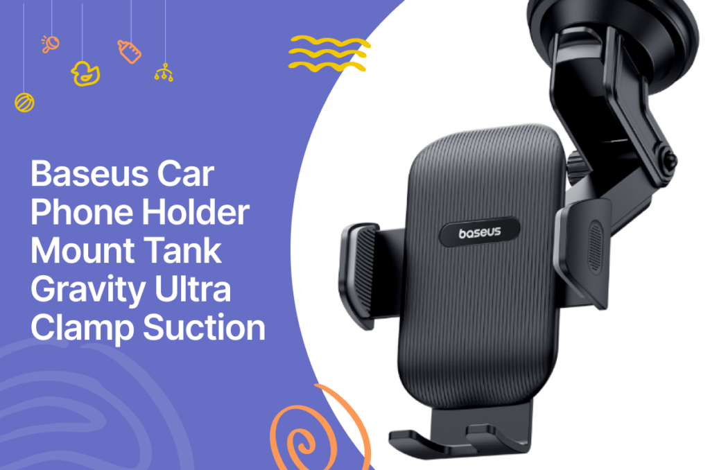 Baseus car phone holder mount tank gravity ultra clamp suction