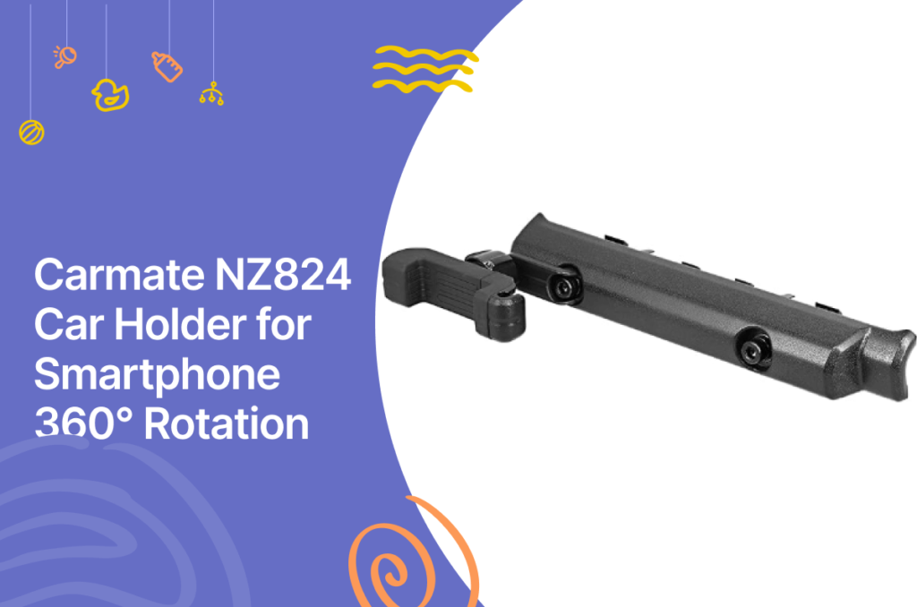 Carmate nz824 car holder for smartphone 360° rotation