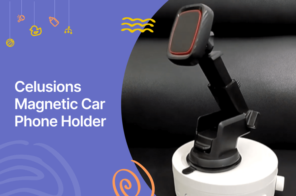 Celusions magnetic car phone holder