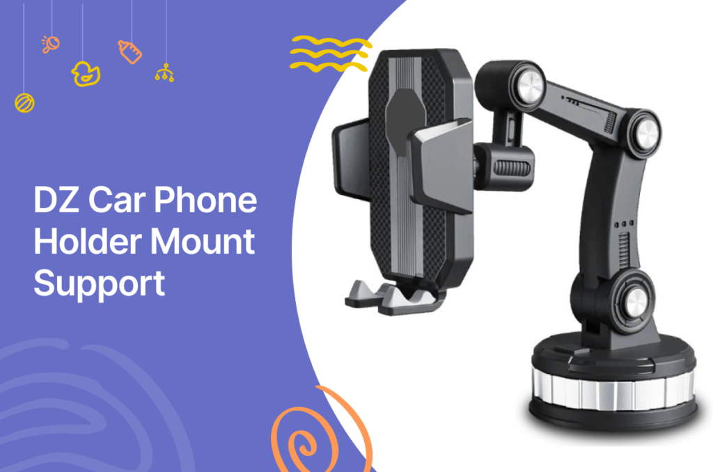 Dz car phone holder mount support