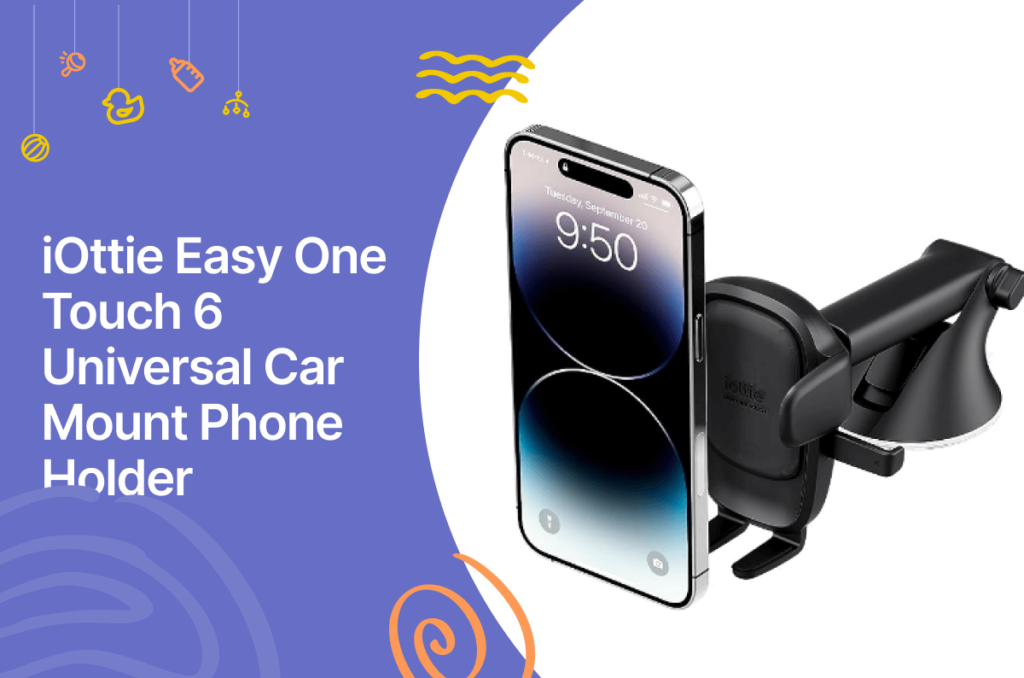 Iottie easy one touch 6 universal car mount phone holder