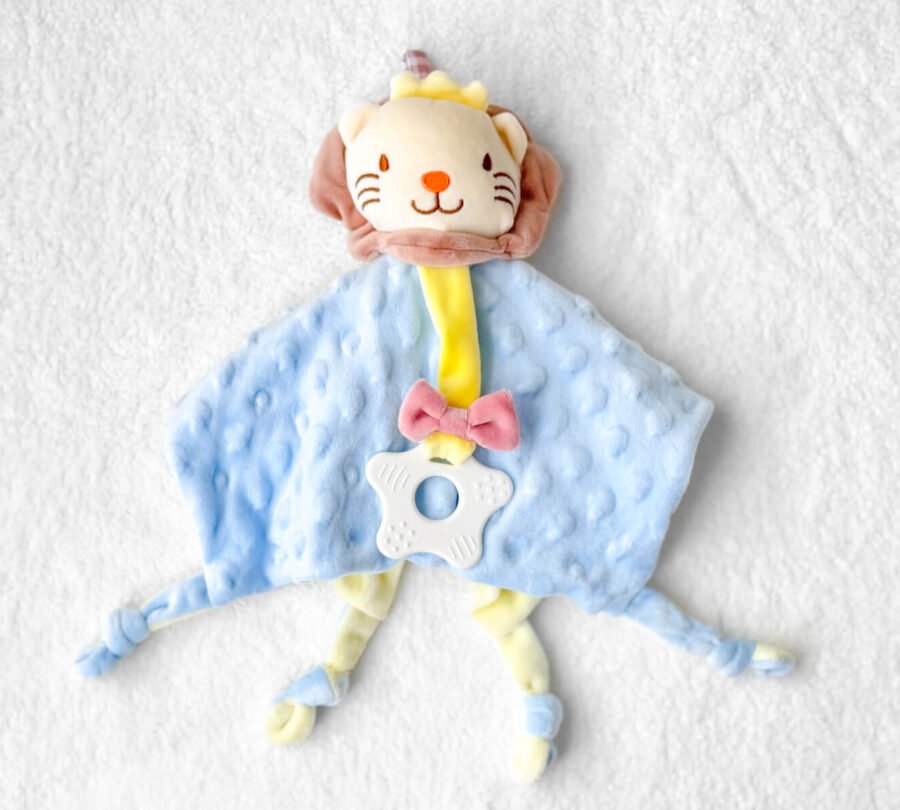 Cute & Soft Blue Lion Cloth Comforter