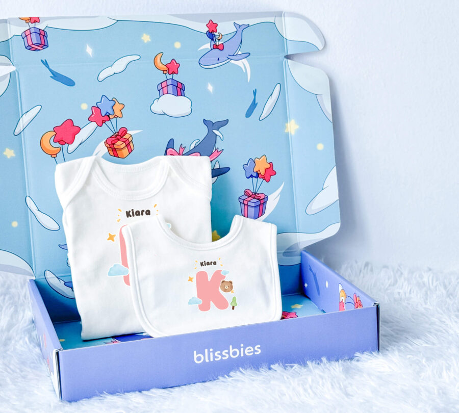 Baby Romper & Bib Set