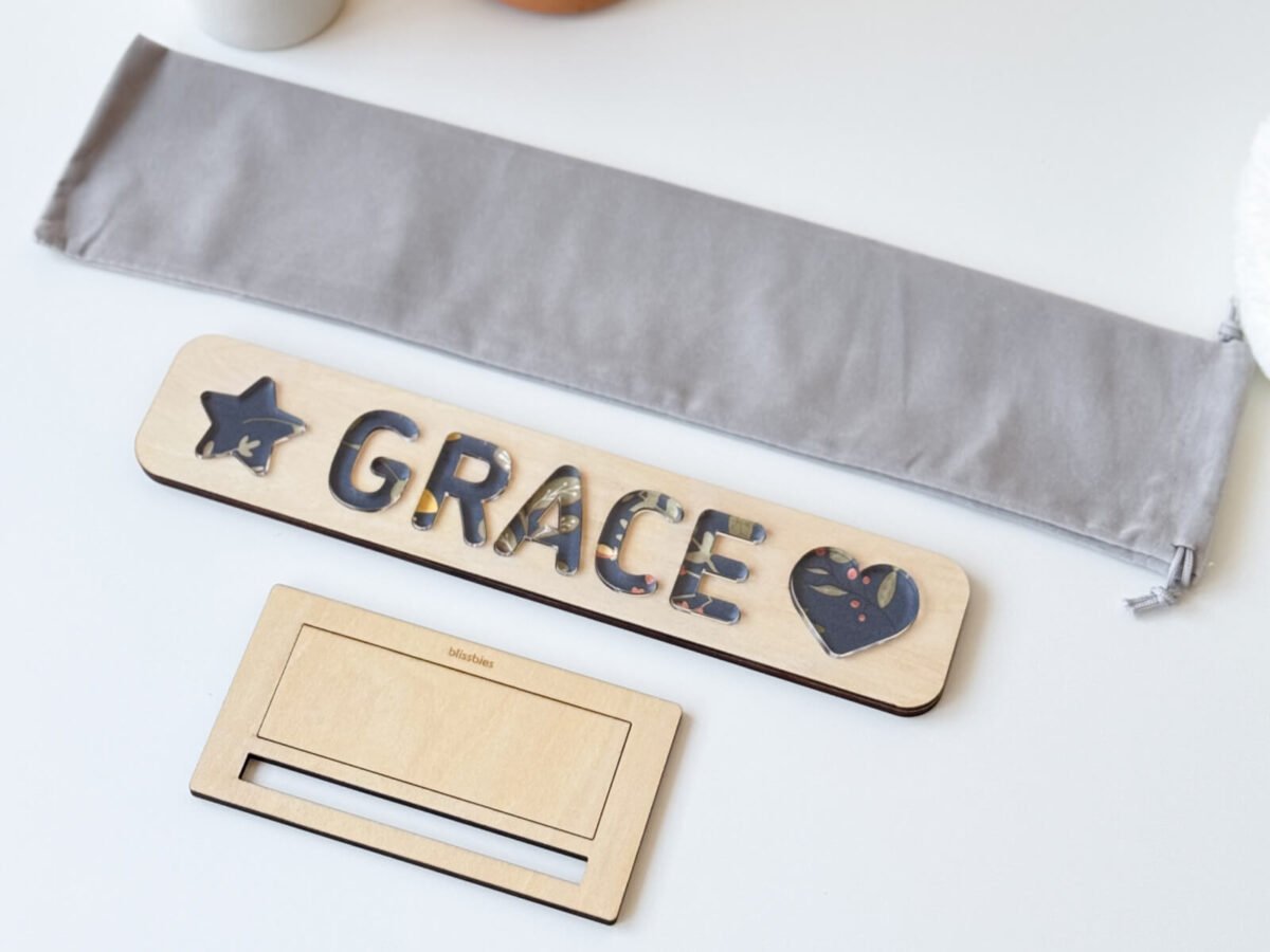 Wooden name puzzle - image 12