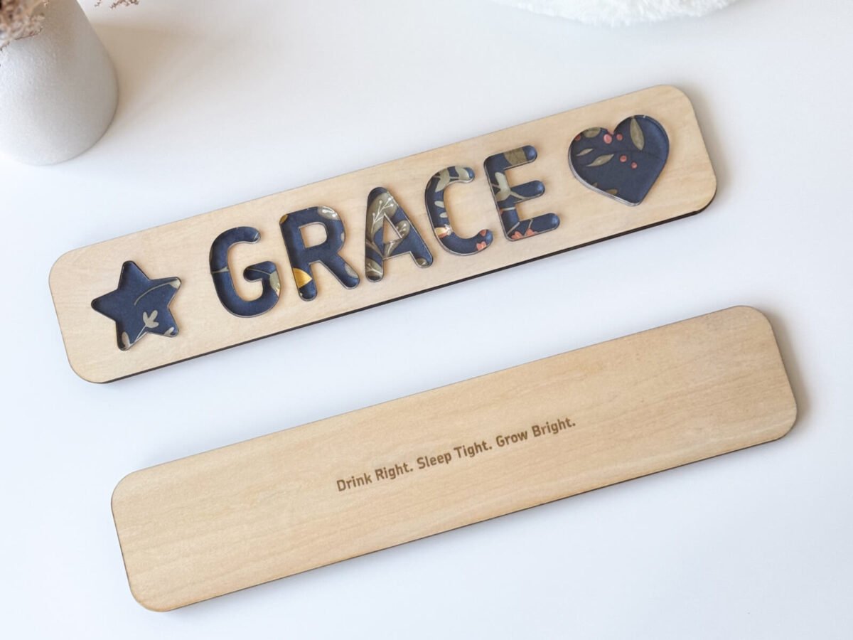 Wooden name puzzle - image 5