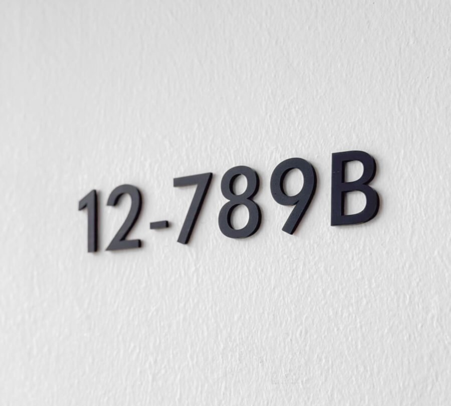 ALTO Unit Sign Style 1