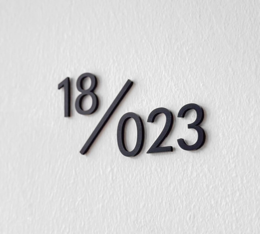 ALTO Unit Sign Style 2