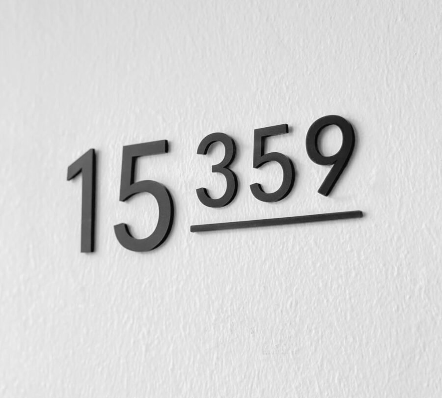 ALTO Unit Sign Style 3