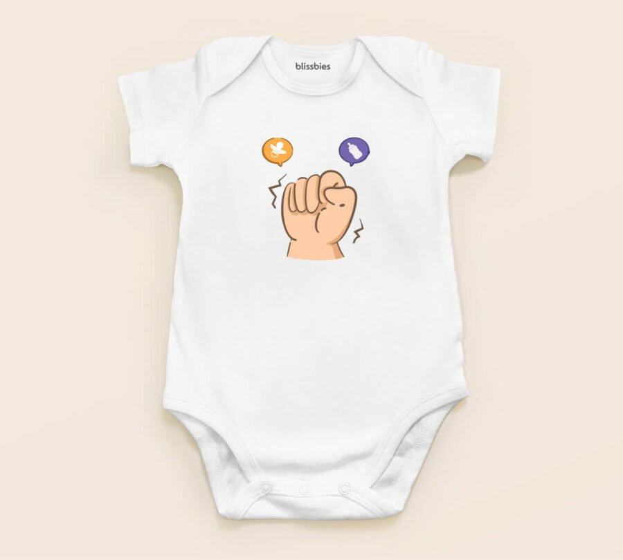 Baby Romper - Baby Fist