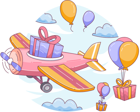 Baby Plane Illustration Malaysia